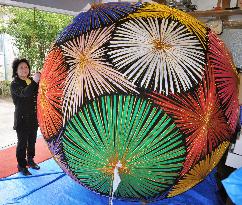 Akita women to apply for "largest thread ball" record with Guinness