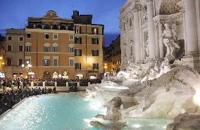 Rome's Trevi Fountain reopens after restoration