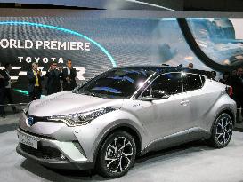 Toyota's C-HR compact SUV unveiled at Geneva Motor Show
