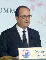 Francois Hollande after G-7 summit