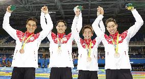 Japan wins bronze in men's 800M freestyle relay