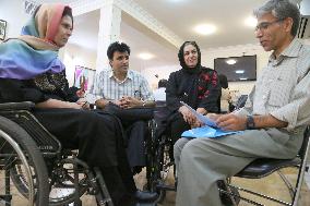 Iranian man in Japan supporting those with disabilities back home