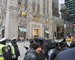 Tiffany blames Trump protests for hurting flagship store sales