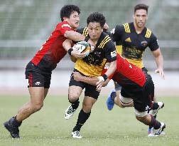 Rugby: Suntory beat NTT Docomo in Rugby Top League