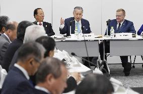IOC, Tokyo Games organizers meet to discuss cost cuts, prep