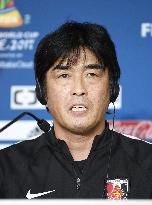 Football: Urawa Reds press conference for Club World Cup 5th-place match