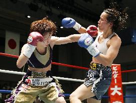 Boxing: Ebata successfully defends WBO women's minimumweight title