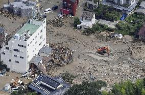 Torrential rains in western Japan