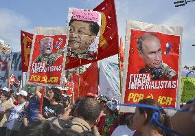 Protest against G20 summit in Buenos Aires