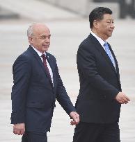 China, Swiss presidents