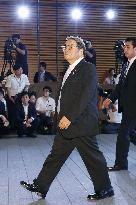 Japan PM Abe's Cabinet reshuffle