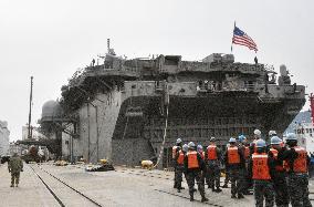 Amphibious assault ship WASP