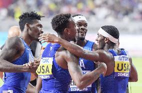 Athletics: Men's 4x400-meter relay at worlds