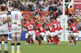 Rugby World Cup in Japan: U.S. v Tonga