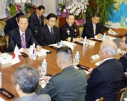 Japan, S. Korea defense ministers meet in Tokyo