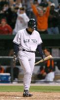 Yankees' Matsui hitless against Orioles