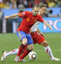 Switzerland win stunning victory to Spain