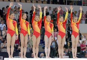 China wins gold in women's gymnastics team final