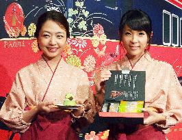 Sweets to be served on luxury train along west Japan Sea coast