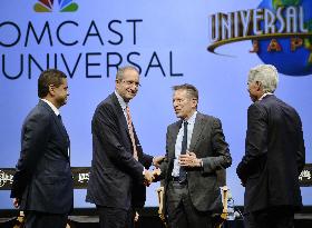 U.S. media giant Comcast to buy 51% stake in USJ theme park