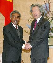 E. Timor's Prime Minister Alkatiri meets Koizumi