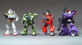 Bandai to launch new plastic models of 'Gundam' characters