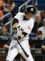 Baseball: Ichiro collects 4 hits as Marlins edge Rays