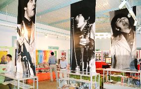 Beatles exhibition opens in Japan to mark 50th anniv. of historic visit