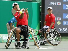 Japan's Kunieda-Saida pair wins wheelchair doubles bronze