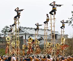 Kanazawa firefighters' New Year event