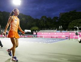 Tennis: Date loses swansong at Japan Women's Open