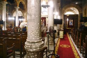 Bombed Cairo church