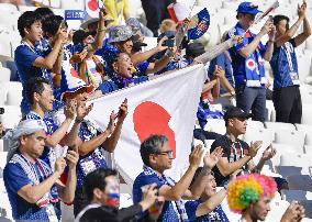 Football: Japan vs Poland at World Cup