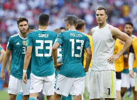 Football: Germany vs South Korea at World Cup