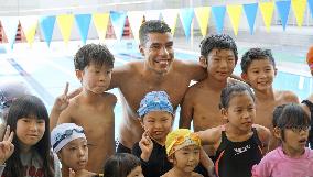 Paralympic swimmer Dias