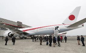 Boeing 777-300ER: new Japanese gov't plane
