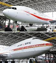 New Japanese government plane