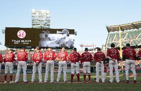 Baseball: Angels' game in honor of late teammate