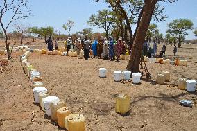 Refugee camp in S. Sudan