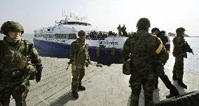 Yeonpyeong Island on alert