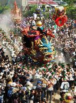 Karatsu Kunchi festival held in Saga Prefecture