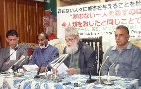 Muslims in Japan protest against publisher of satirical book