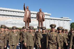 N. Korea marks 21st anniv. of Kim Il Sung's death