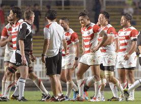 Japan rugby team beats Uruguay 30-8