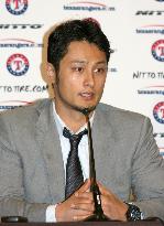 Texas Rangers' Darvish says elbow recovering smoothly