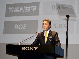 Sony chief Hirai attends corporate strategy meeting