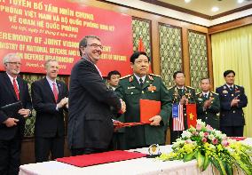 U.S., Vietnam agree to strengthen defense cooperation