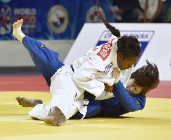 Japan's Tashiro loses in women's 63-kg q'finals at world judo meet