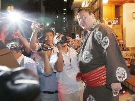 Yokozuna Hakuho certain to pull out of Autumn sumo