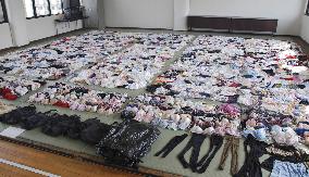 Construction worker steals 4,400 women's underwear in Hiroshima